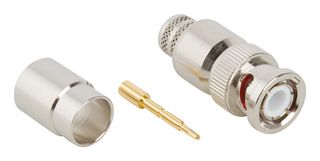 AMPHENOL RF 112627 RF COAX CONN, BNC PLUG, 50 OHM
