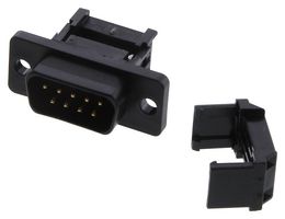AMPHENOL COMMUNICATIONS SOLUTIONS L117DEFRB09P D SUB CONN, PLUG, DE, 9POS, IDC/IDT