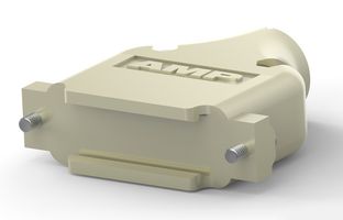 AMP - TE CONNECTIVITY 5745833-7 后盖, D-SUB 连接器后盖, DB, 180度