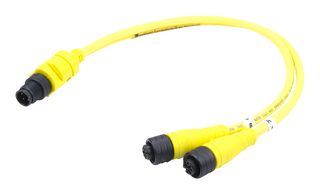 MOLEX 120068-0197 传感器 线缆, M12 公-2X 母, 3.3N