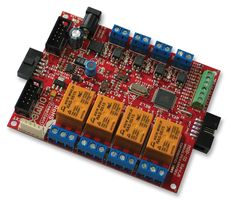 OLIMEX MOD-IO 开发子板, MOD-IO, 控制4路光电隔离输入, 4路继电器UEXT输出, 可堆叠