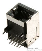 STEWART CONNECTOR SS-641010S-A-NF 模块连接器, RJ50 插座, 1 x 1 (端口), 10P10C, 通孔安装