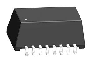 ABRACON ALAN1100X1-2F30DT 以太网和LAN变压器, 10/100 Base-TX PoE, 1端口, 1CT:1CT, 350 µH, 1.5 kV, 表面安装