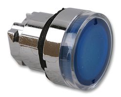 TELEMECANIQUE SENSORS ZB4BW36 按钮头, 发光, 蓝色