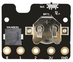 KITRONIK 5610 开发板附件, MI:power板用于micro:bit, 3V CR2032电池适配器