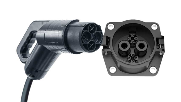 CHArge de MOve (CHAdeMO) cable and socket