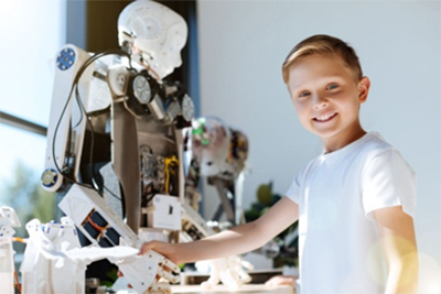 Figure 6: Cobots can be designed for safe proximity and even contact with humans