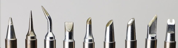 Figure 3: Different types of soldering tips (Source)