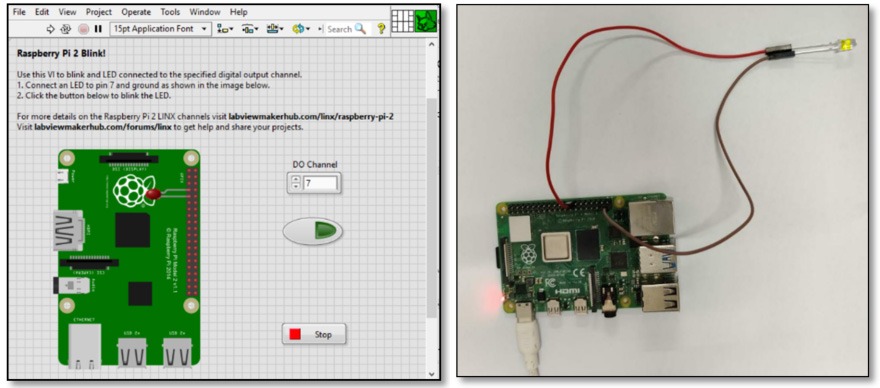 led digital pin