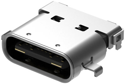 USB C 型印刷电路板连接器